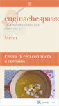 Mobile Screenshot of cucinachespasso.com